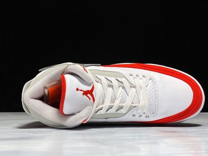 Reps TBkick CJ0939-100 Jordan 3 Air Tinker White Retro University Red 0720